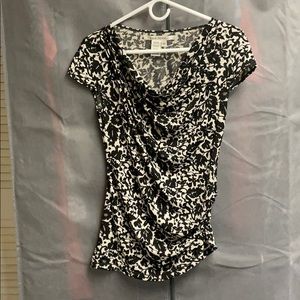 Max Studio cap sleeve blouse